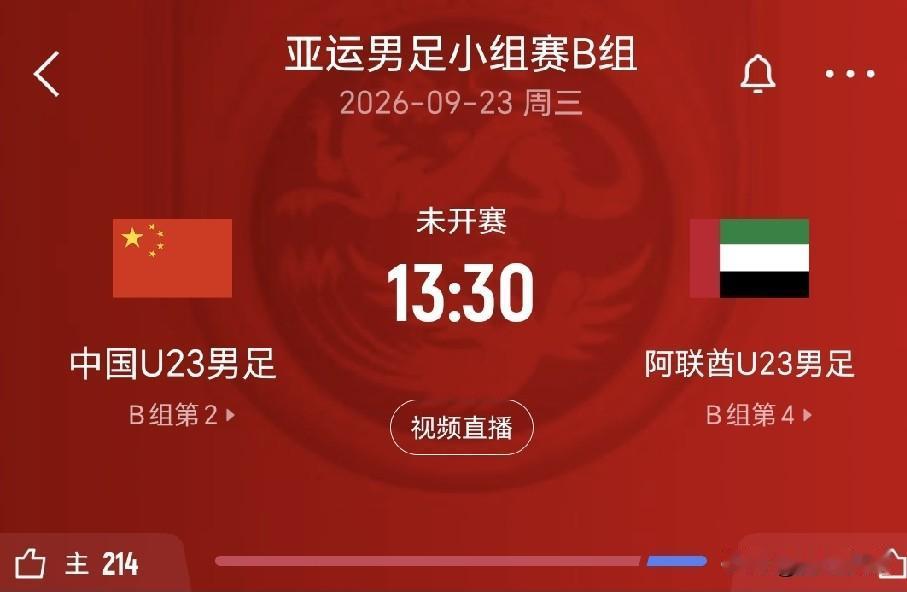 阿联酋U23队并非鱼腩，中国U23男足队要小心阴沟里翻船。据《足球报》报道，阿联