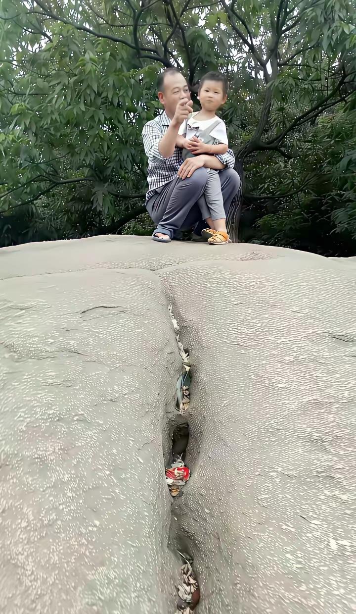 听说这块石头，如果要是放到印度，能够打磨成玛瑙……