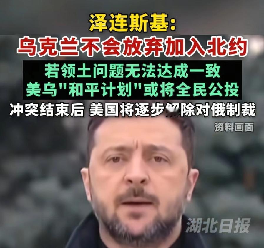 泽连斯基这变化太快了吧？前几天还说愿放弃加入北约，现在又说不会放弃加入北约？又回