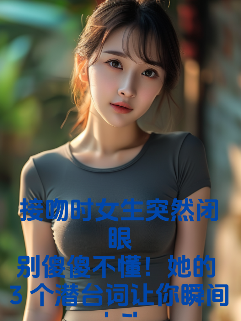 接吻时女生突然闭眼？别傻傻不懂！她的3个潜台词让你瞬间上头