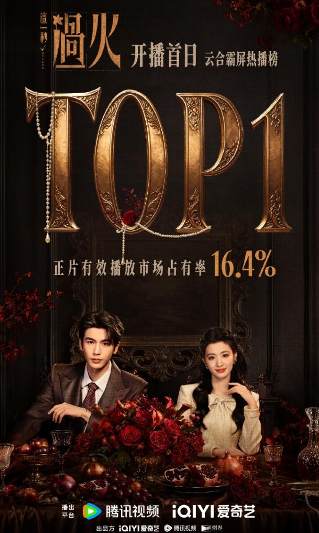 《这一秒过火》次日云合差点事！《这一秒过火》首日云合16.4%，点播量2500