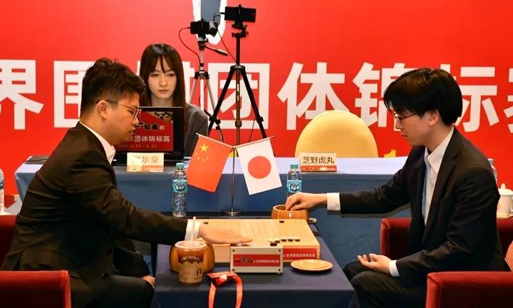 输赢很正常~豪哥尽力了26届农心杯世界围棋团体三国擂台赛第三阶段的第1