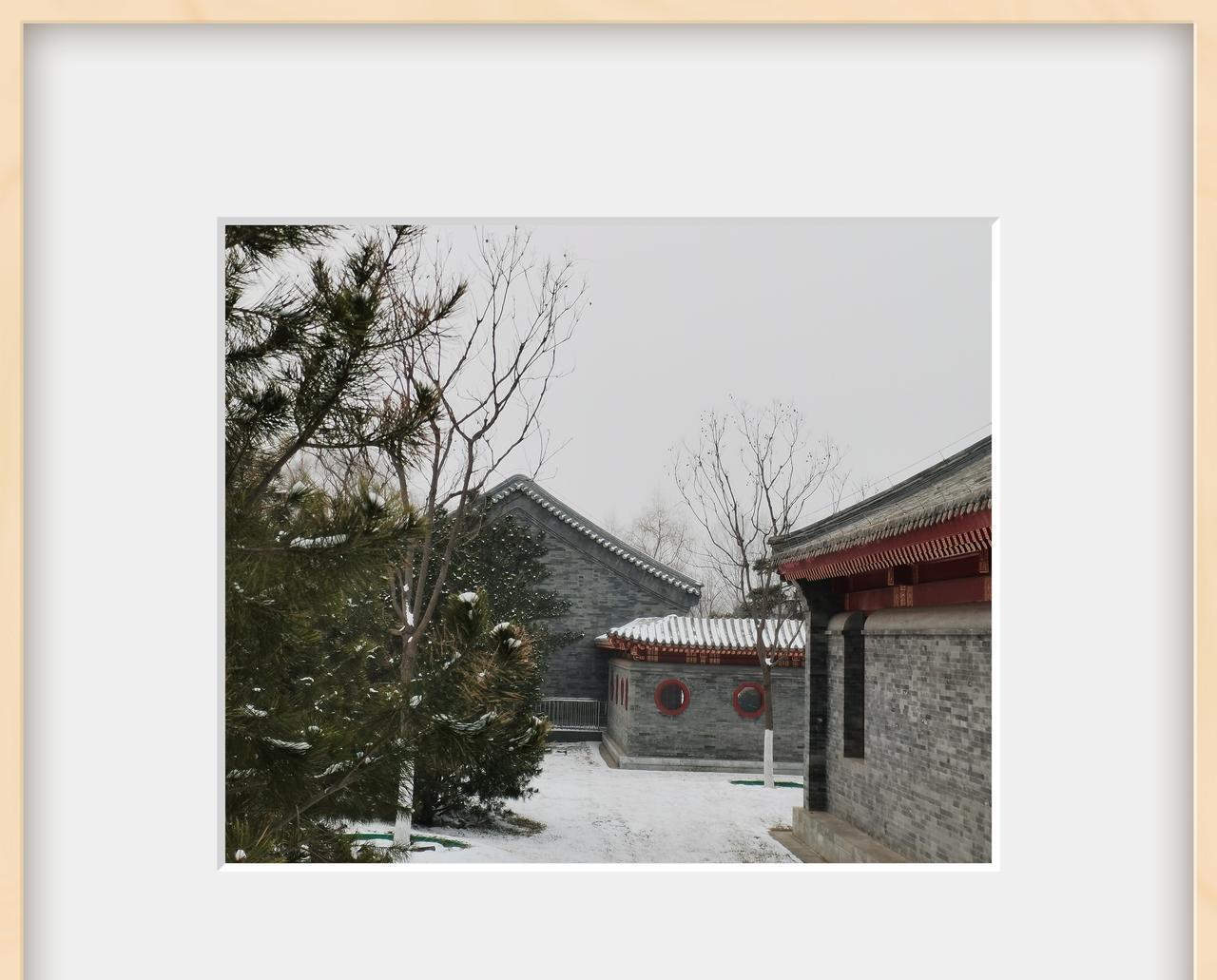 北国风光，雪景如画！