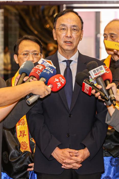 朱立伦称没听说傅崐萁有意选党主席张善政亦无意愿国民党主席将改选，国民党团总