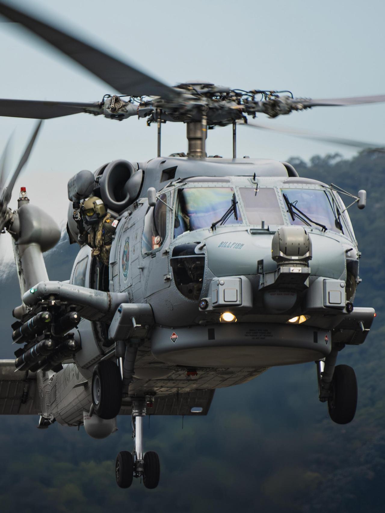 澳大利亚皇家海军MH-60R“海鹰”直升机亮相WingsOverShellh