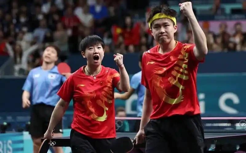 王楚钦孙颖莎等国乒5人退赛巴黎奥运后连轴转的国乒五虎（王楚钦、孙颖莎、王曼昱