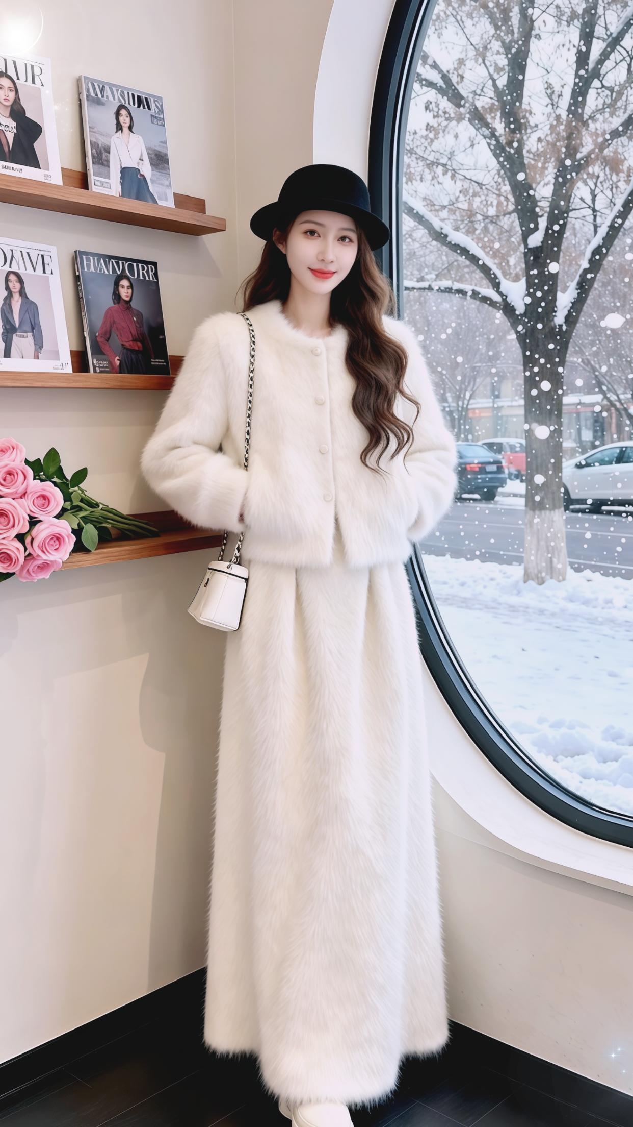 穿搭时尚小香风女装今天穿什么