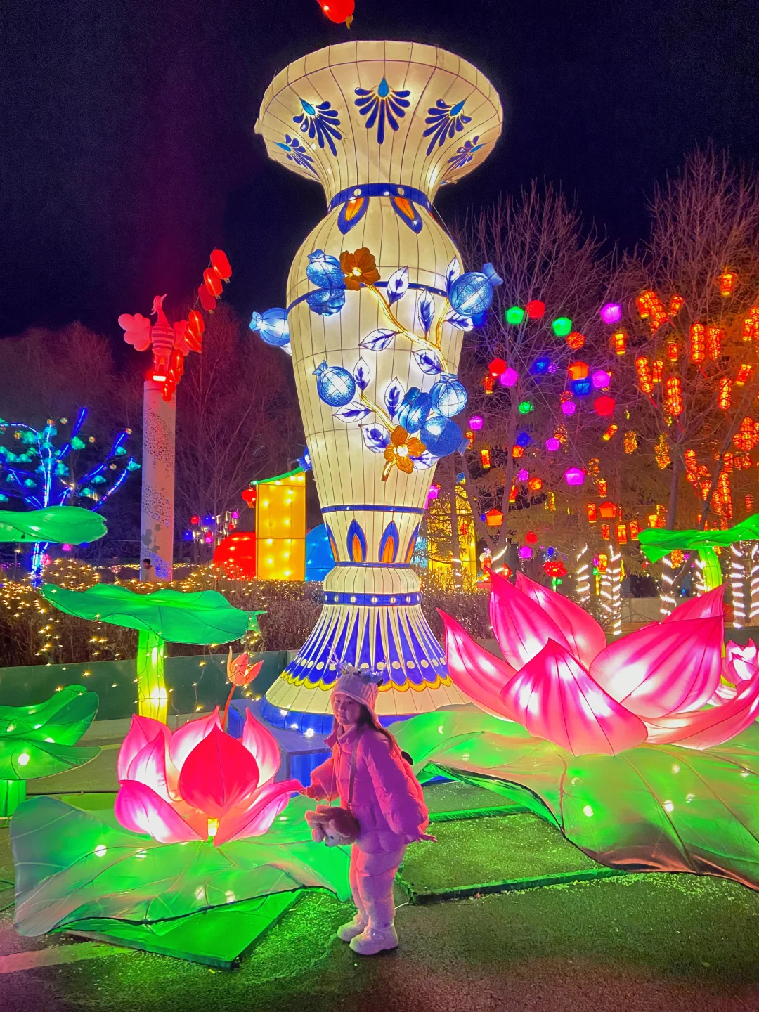 沈阳新开的1万平 新春灯会🏮太美啦！