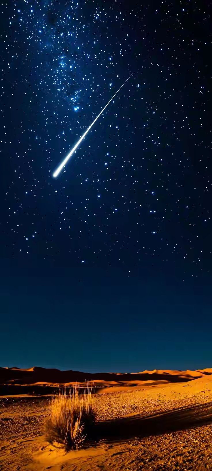 “手机锁屏壁纸｜星辰。”