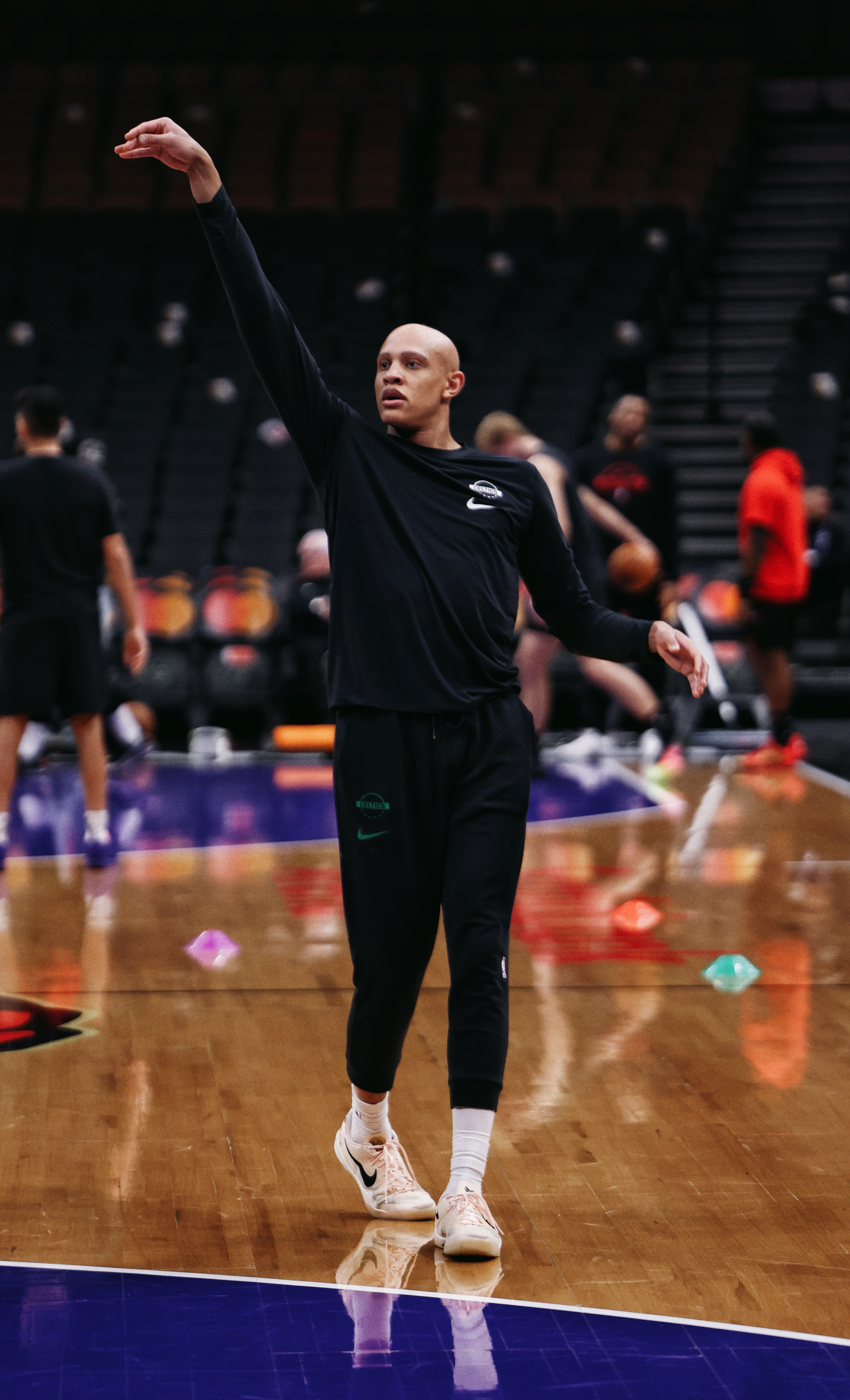 现场看确实是超有特点的球员，人家也是乔丹摄影by