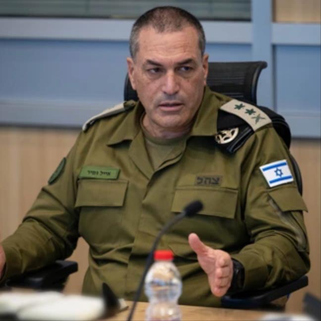 当地时间4月25号，以色列军方总参谋长扎米尔，明确建议本国政府，赶紧把一句话传给