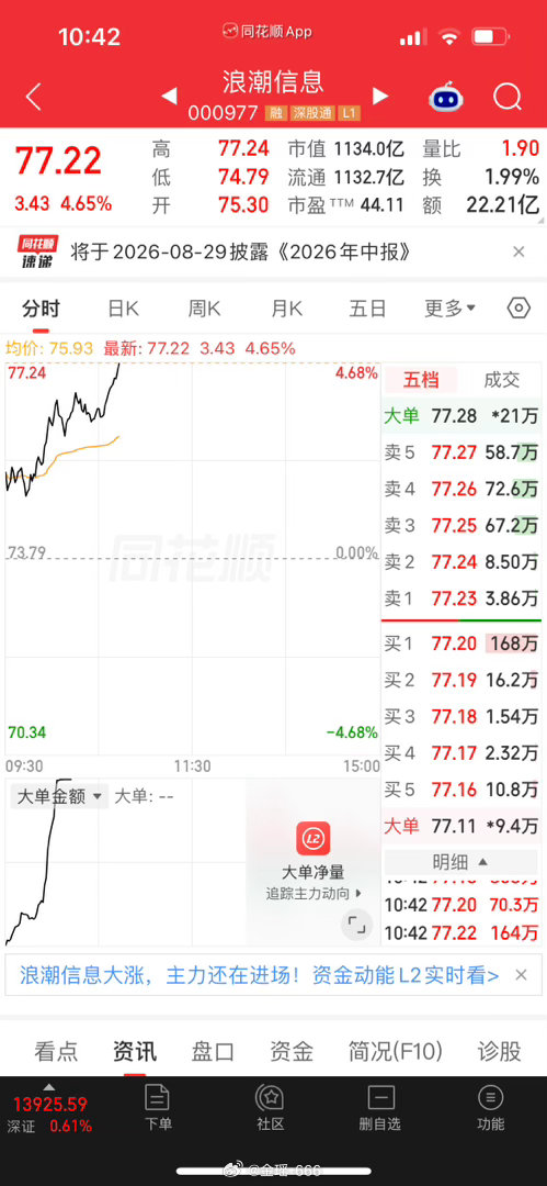 浪潮信息[比心]，守得云开见月明​​​