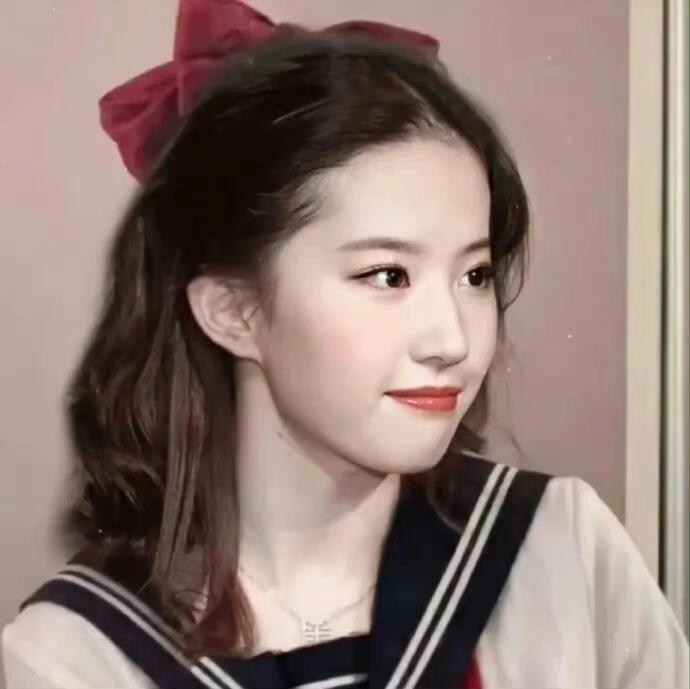 原来这些火爆的头像全都是刘亦菲