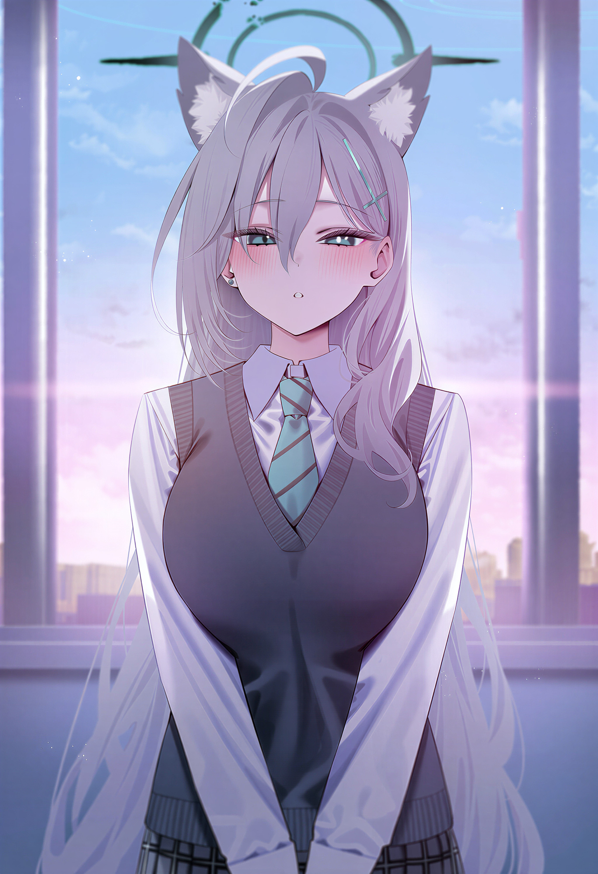 动漫砂狼白子·画师:huludan​​​