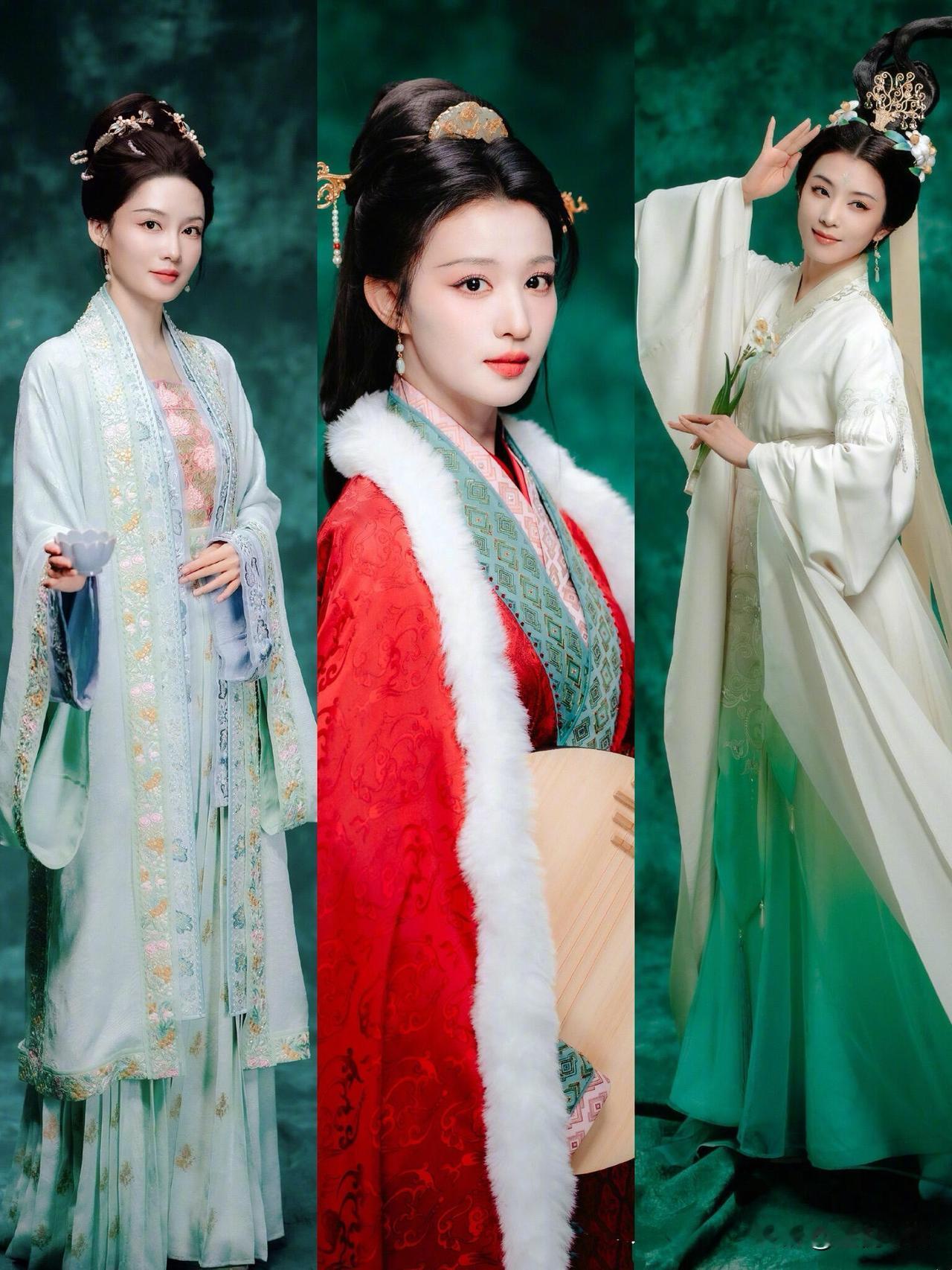 春晚《贺花神》真是美到失语！满屏的高级中式美学，直接戳中审美点。秦岚、李沁