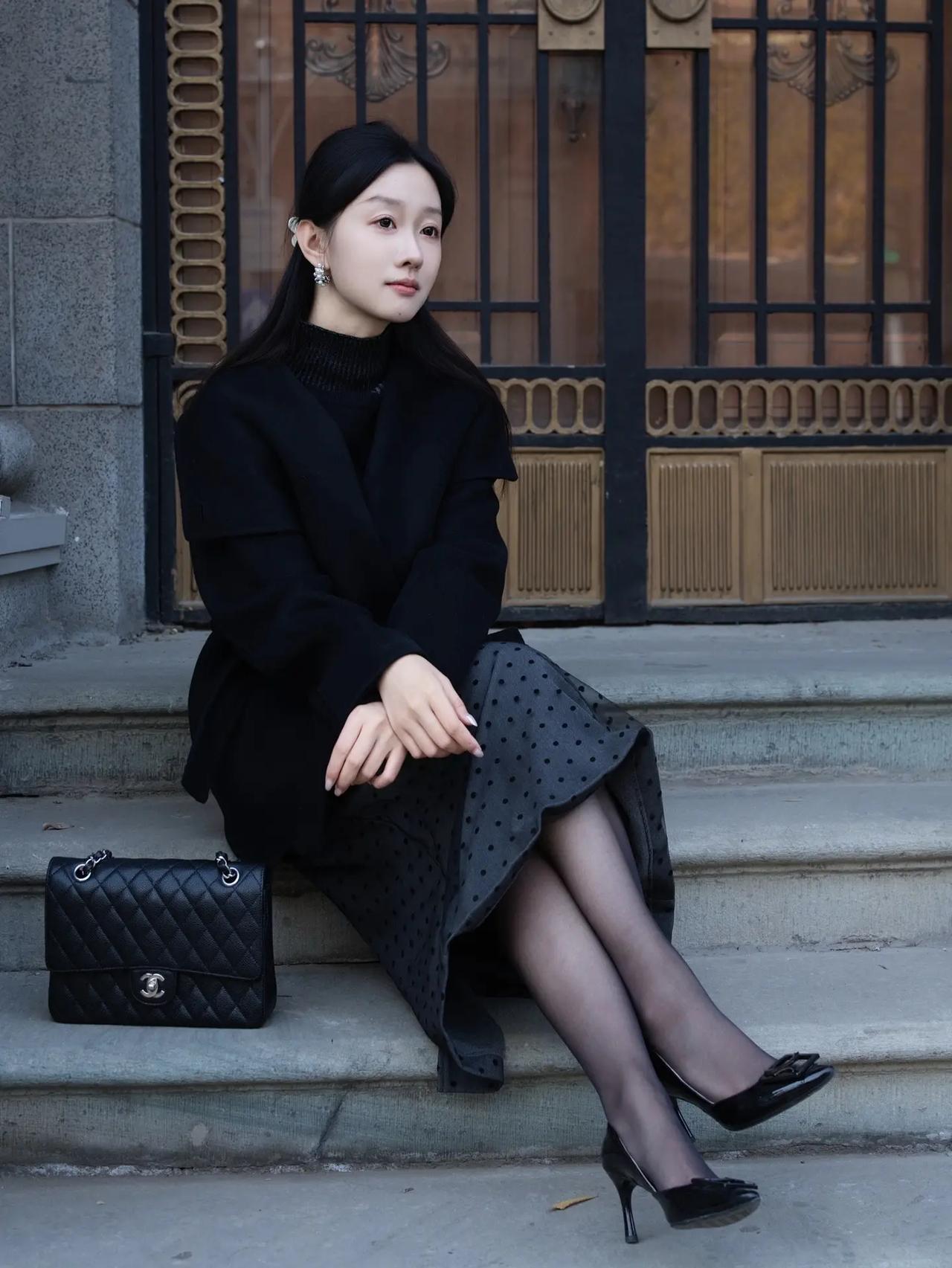 冬天简直就是清冷感的代名词。晒一晒你的日常穿搭晒图笔记大赛职场上的形象穿搭重