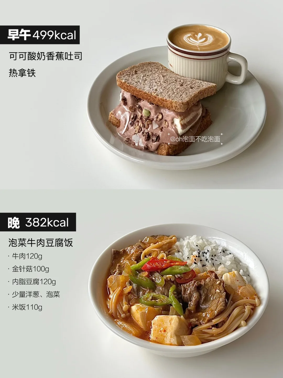 减脂饮食丨一日两餐