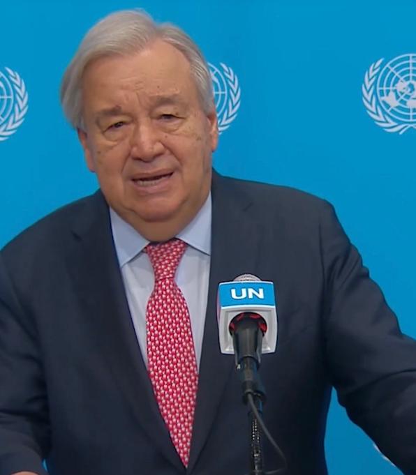 联合国秘书长古特雷斯向美以伊三国传递了关键信息，他希望伊朗停止攻击那些未参与此次