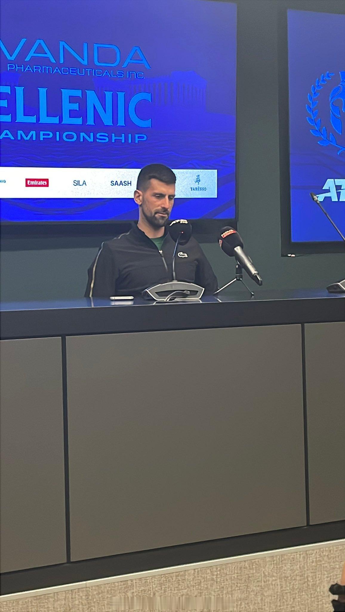 【德约科维奇：我没说要参加年终啊？】“我不知道他们是从哪里得到这些信息的。雅典之