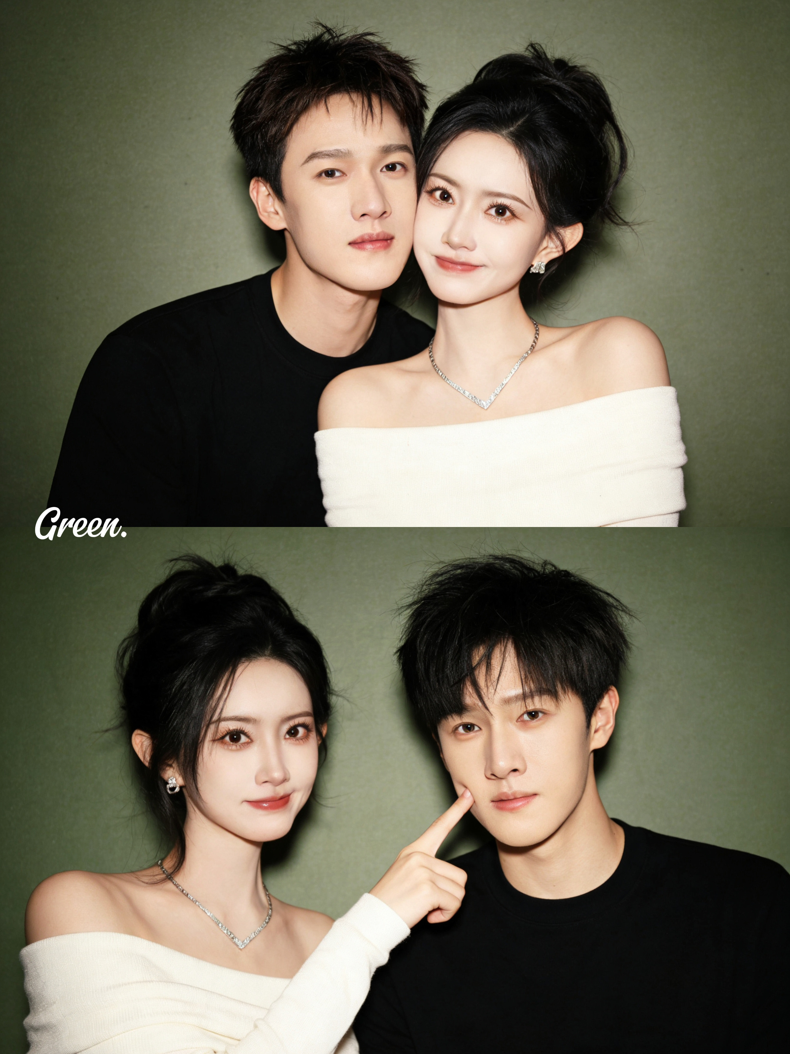 什么时候能看到你俩这样的合照