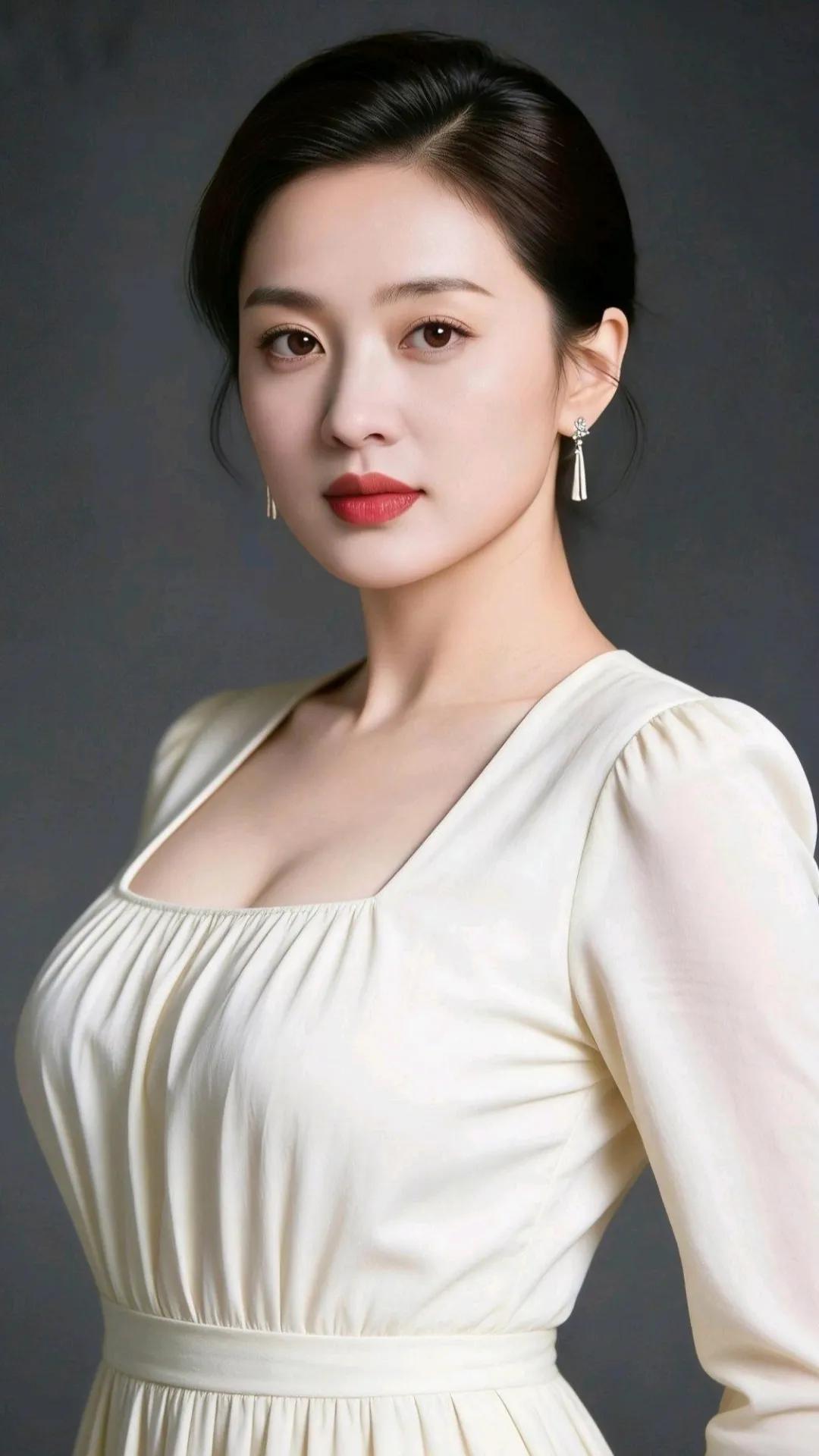 气质女神穿白裙太有范儿了白裙少女感