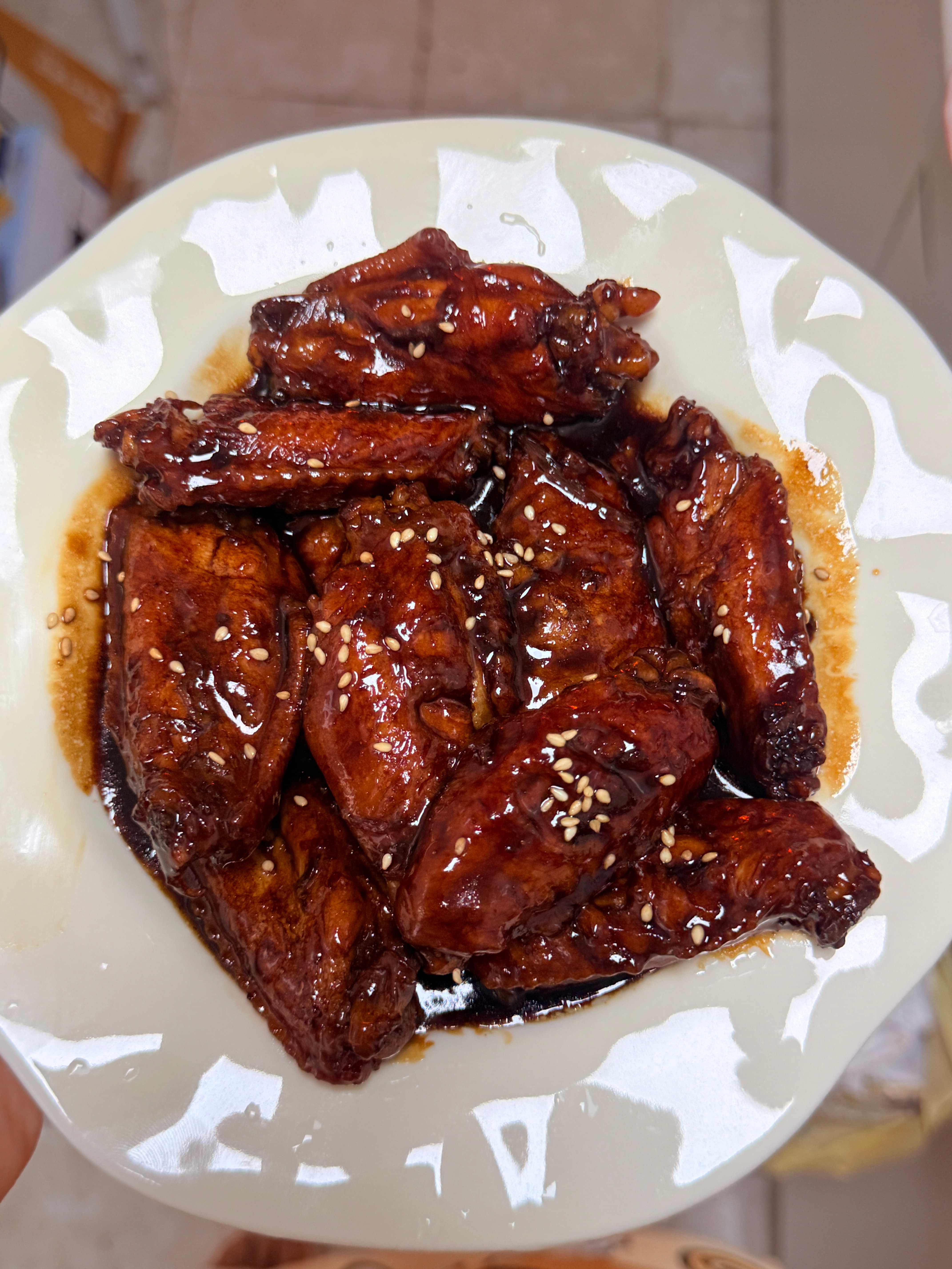 我的可乐鸡翅已经炉火纯青