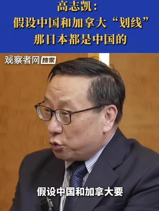 面对日本和菲律宾无耻划线，高志凯一句话让所有人破防。他说，按照这个逻辑，中国和加