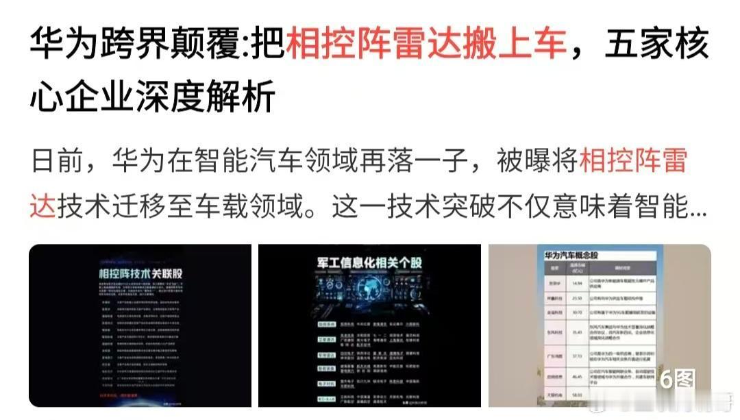 激光雷达激战正酣，相控阵雷达又来了。2026年即将大规模量产装车，代表有比亚迪、