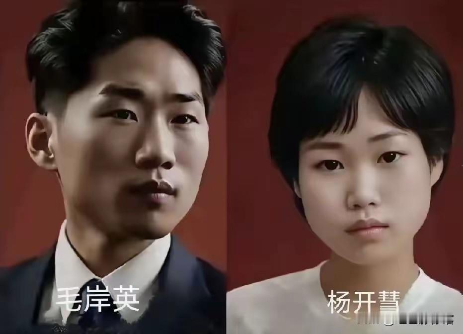 这组多幅影像，再现杨开慧、毛岸英一家人。杨开慧温婉坚毅，独自抚育毛岸英兄弟；毛岸