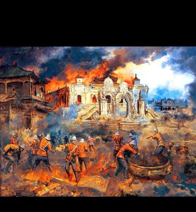 很多人以为火烧圆明园是八国联军干的，其实这是个误区，真正纵火的是1860年的英法