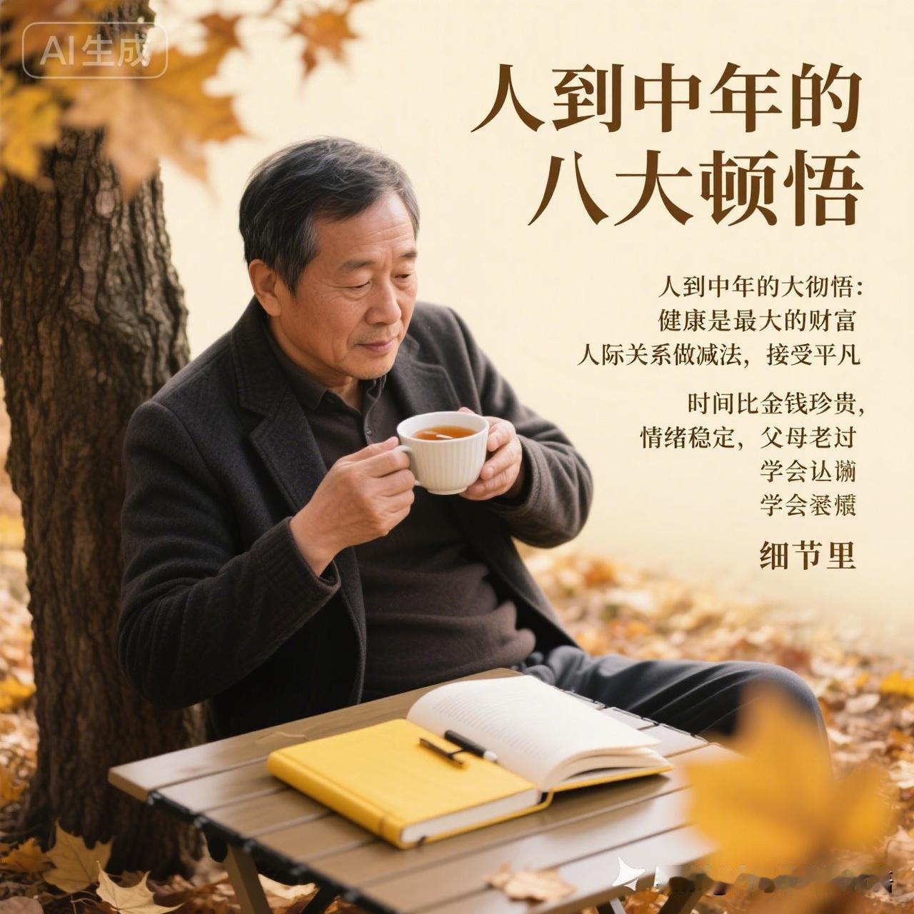 人到中年，回首往昔，遗憾那是肯定有的。小时候不懂爷爷为啥爱坐田间发呆，现在明白了