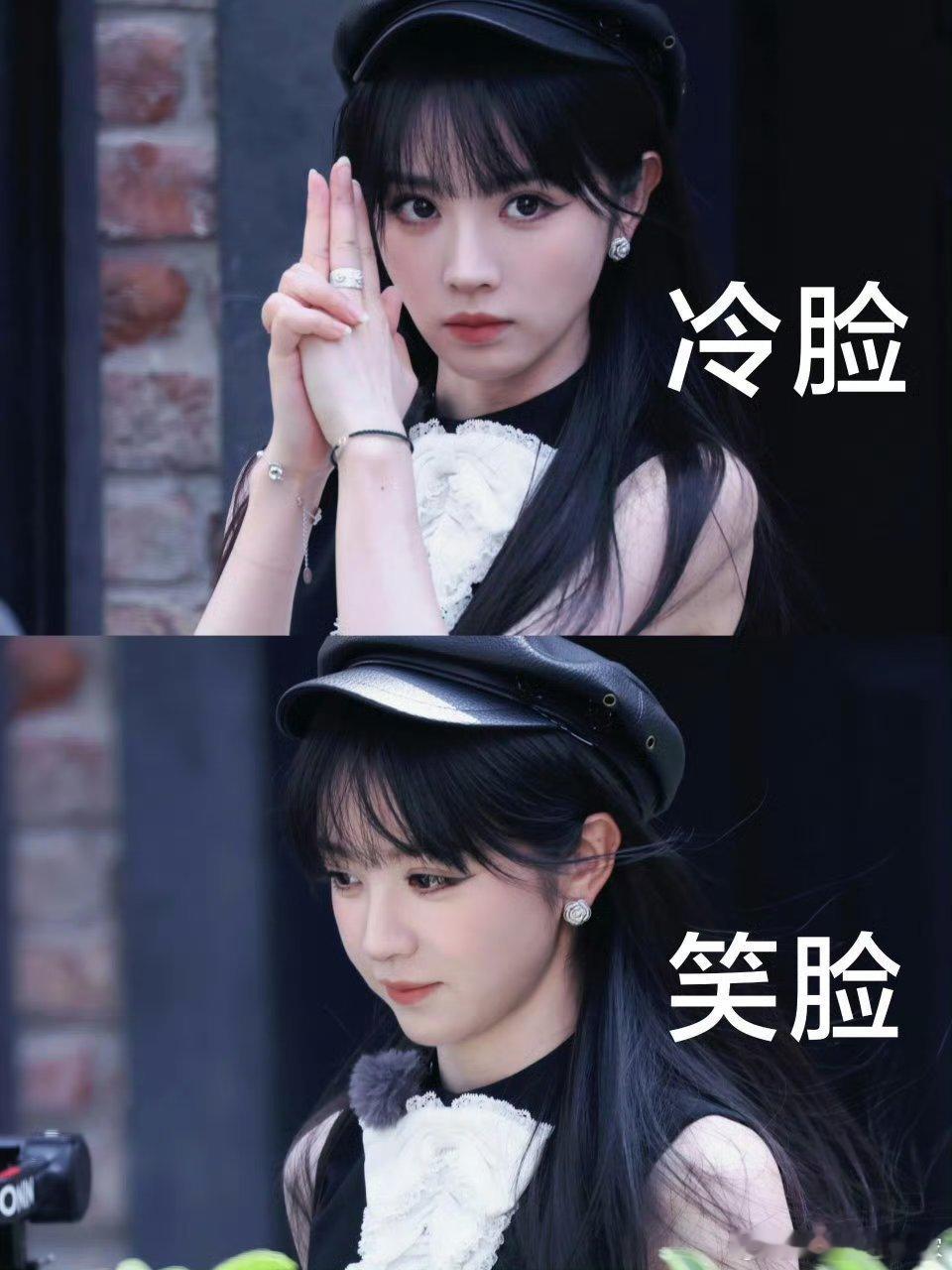 反差感这一块田曦薇完全是天花板的存在好吗好的…原来真的有人笑和不笑完全两种风格
