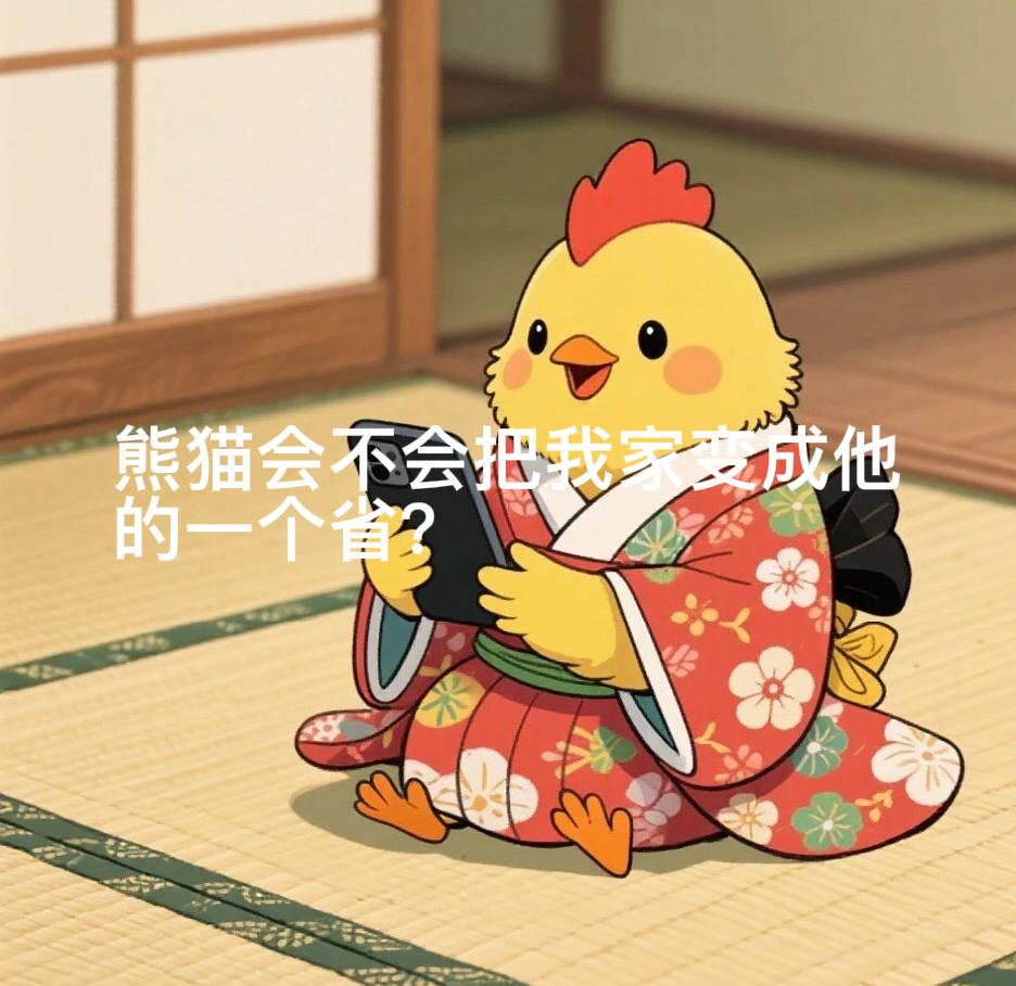 “熊猫会不会趁鹰酱从西太平洋后撤之机，把我家变成他的一个省？”脚盆鸡家网友在社交