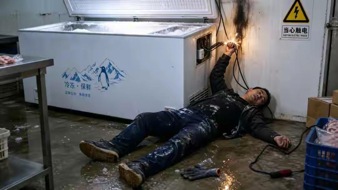 浙江温州，一男子租了一家铺面干熟食，干活的时候不小心被电流击伤，不幸身亡。事后，