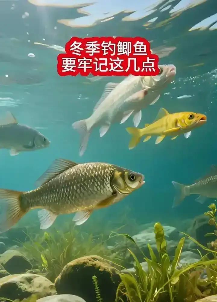 冬天钓鲫鱼，你一提竿就空？别怪鱼，是你太急了。鲫鱼在5℃水里，代谢只有夏天