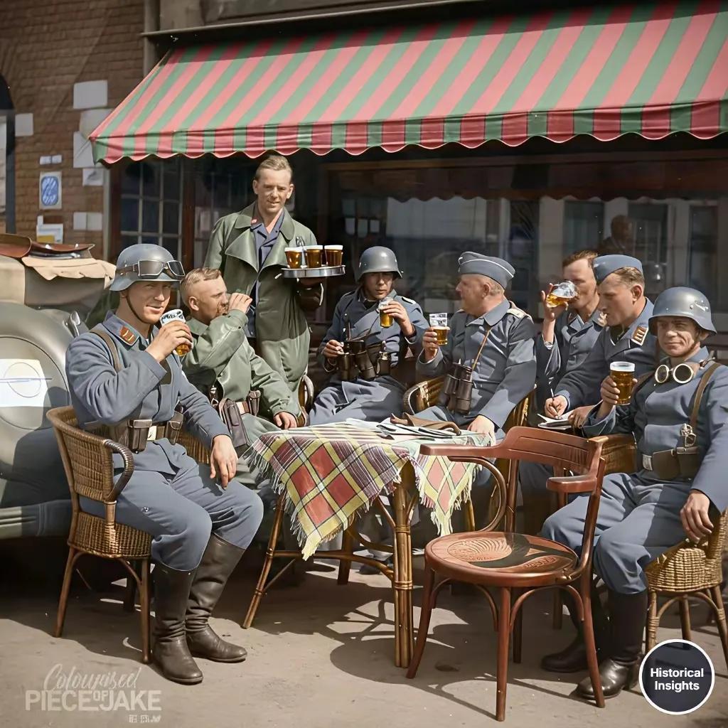 这是二战时期德军的一支部队，怎么感觉和我们印象中的德军不太一样呢？连服装颜色都不