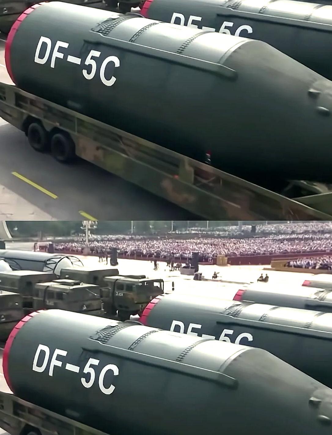 这是迄今为止对DF–5C导弹为何让所有国家害怕，最通俗的解释！9.3阅兵DF–