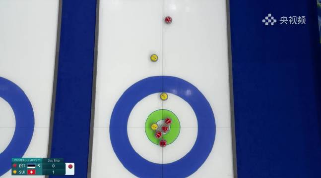 2026米兰科尔蒂纳冬奥会：爱沙尼亚第二局遗憾失分，红壶优势难掩败局