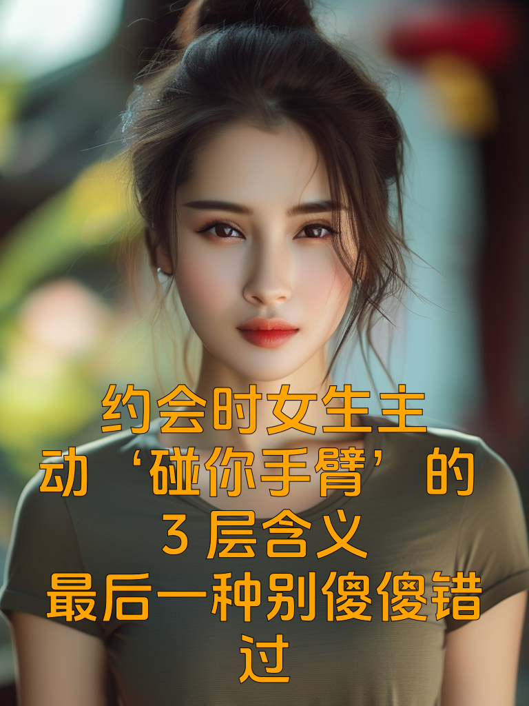 约会时女生主动‘碰你手臂’的3层含义，最后一种别傻傻错过