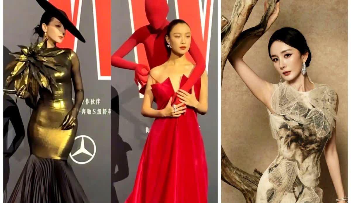 红毯零露肤也能屠榜热搜，这届女星把保守穿成流量密码2025戛纳开幕夜，迪