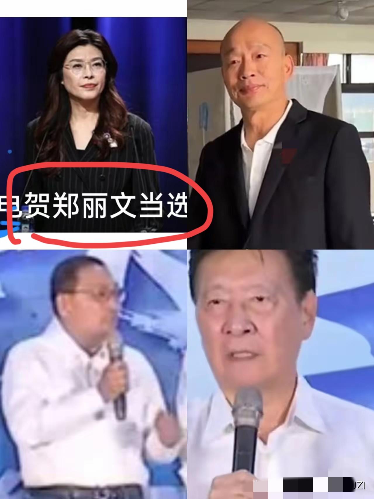 郑丽文当选后，最耐人寻味的不是祝贺声，而是那四个集体沉默的“老朋友”。这四人的缺