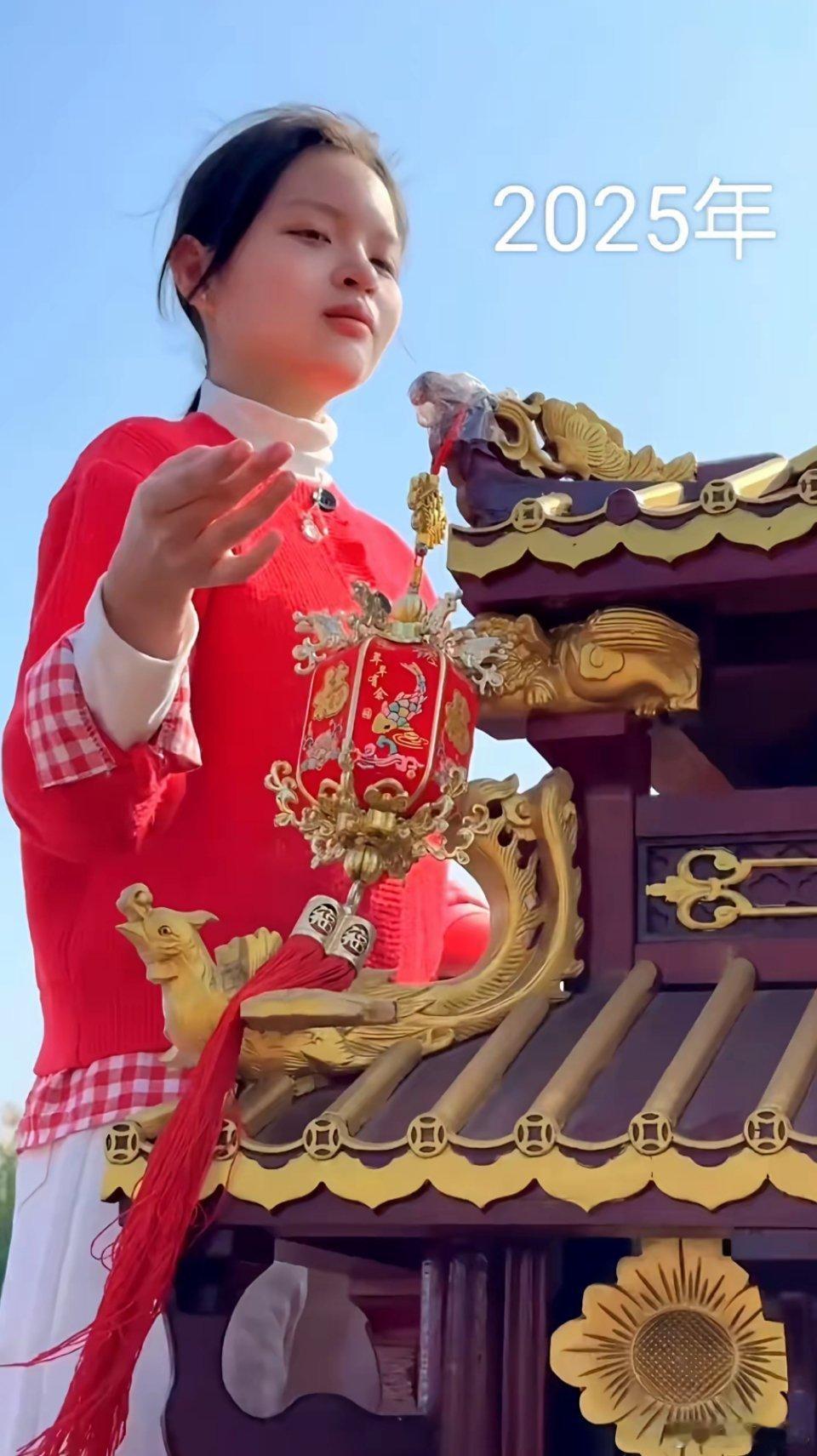 这个女孩子面相就很妈祖，给人一种很柔和的感觉