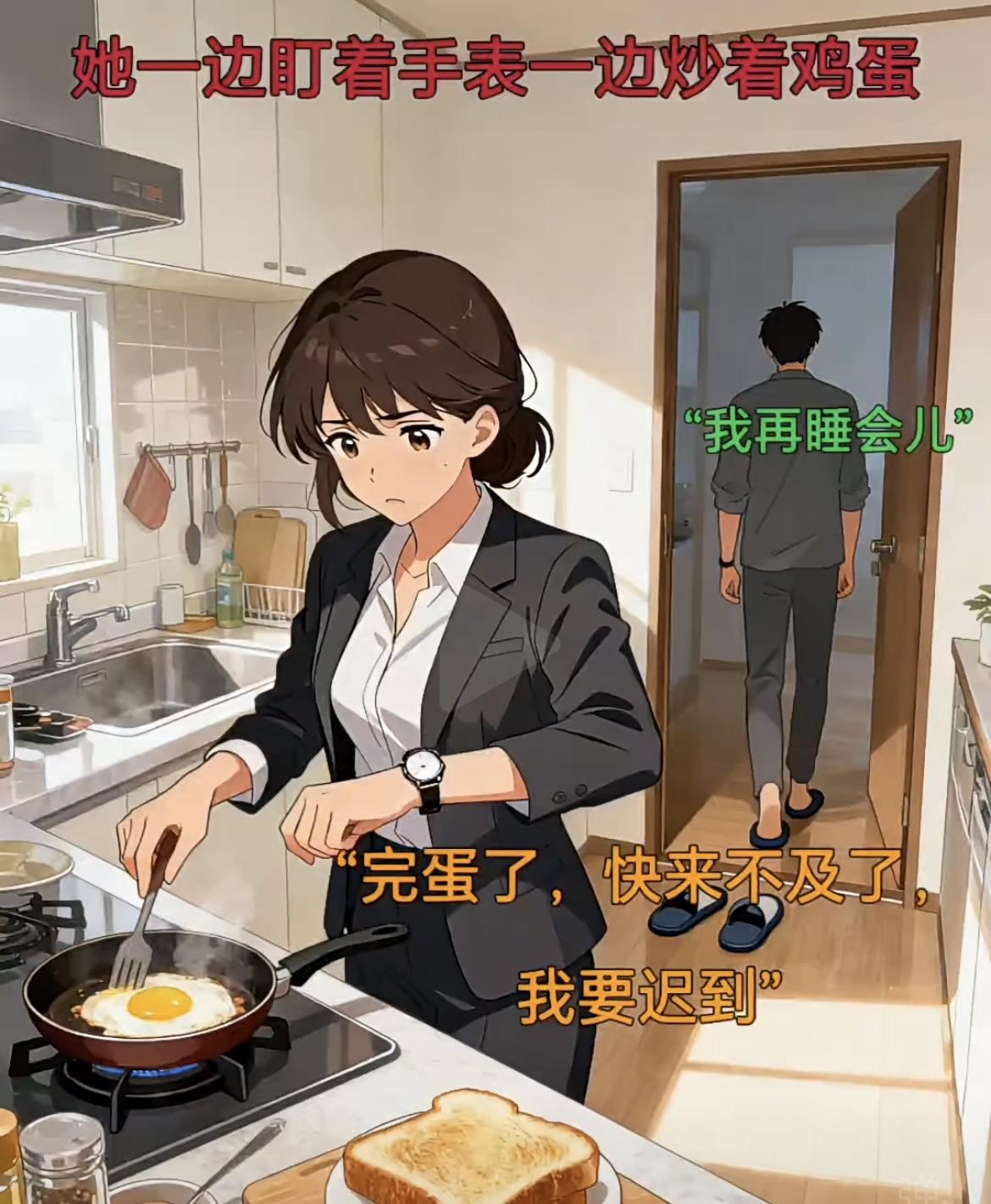 “是啊，这样的生活什么时候是个头啊”[无奈吐舌]