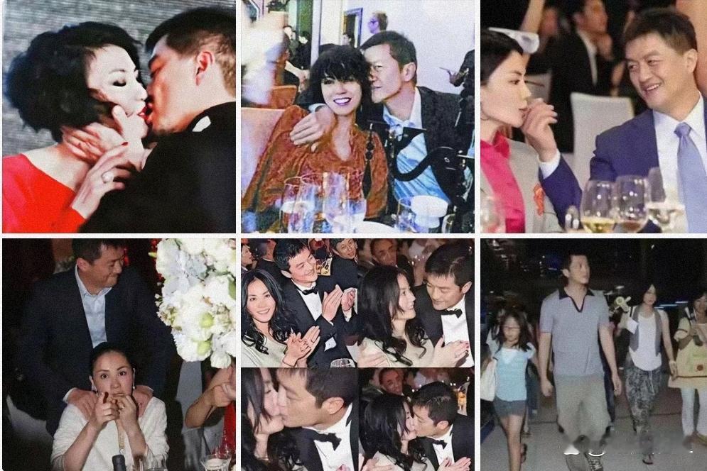 曾几何时这俩也是柔情蜜月，满心满眼都是对方，只可惜最好还是以离婚收场。