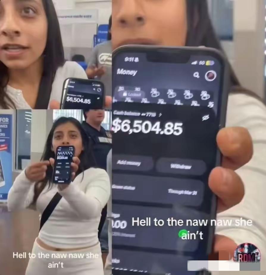 美国沃尔玛吵架名场面！6500美元余额一亮，当场打脸对方真事儿！美国沃尔玛