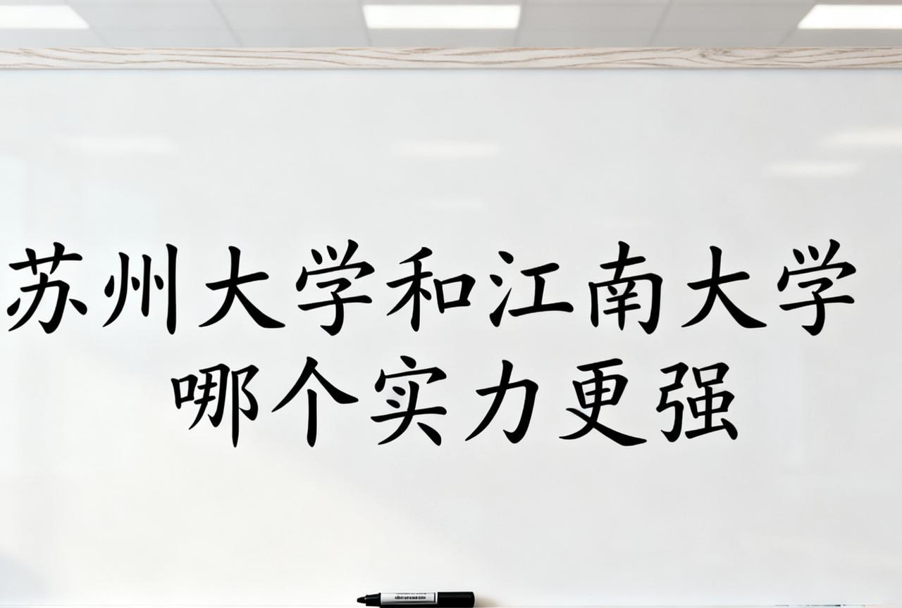 #苏州大学和江南大学谁的实力更强#苏州大学与江南大学同属江苏省211高校，常被