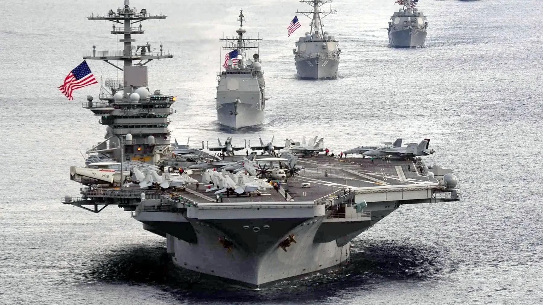 美国派出的航母VS伊朗派出的航母，这怎么打？近几日，美国海军已经向伊朗附近部署了