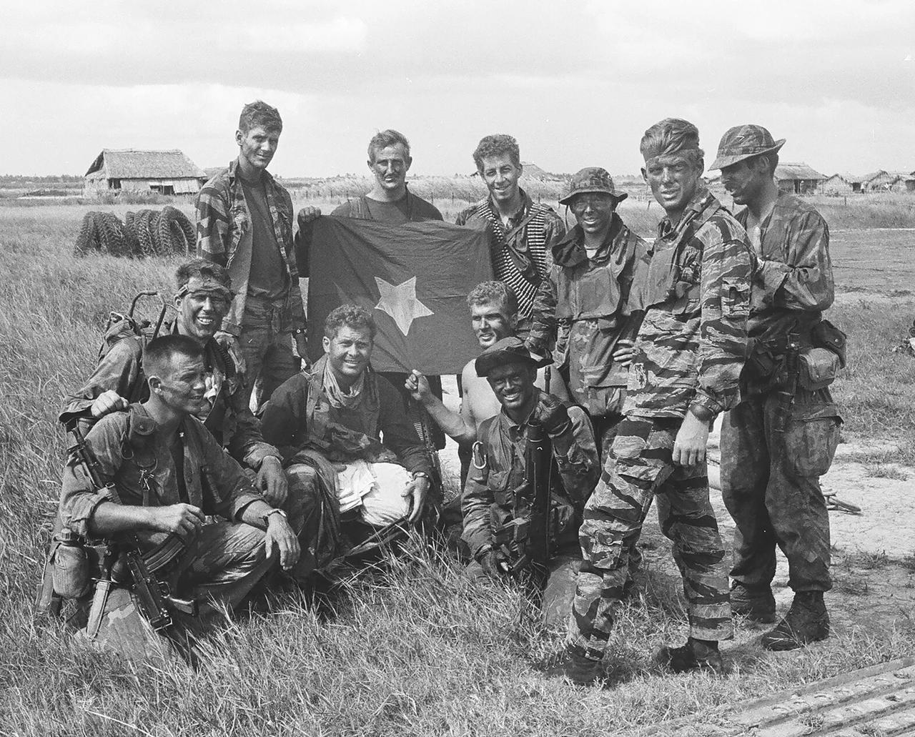 美国海军海豹突击队第1分队在越南*1972年12月7日，最后