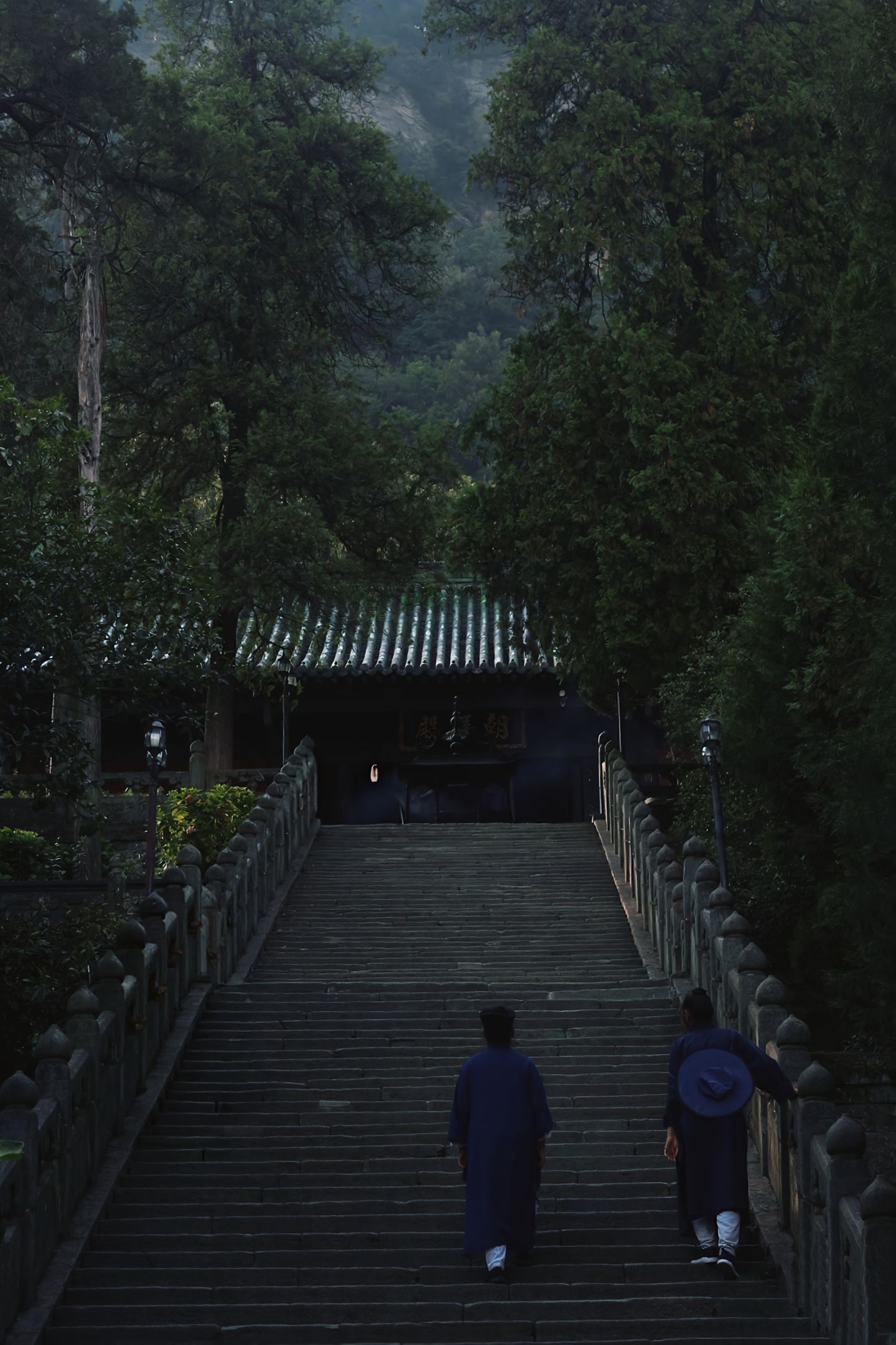 山是乾坤脊，道为天地根。踏遍七十二峰雾，方知此处是玄门！武当闻道​​​