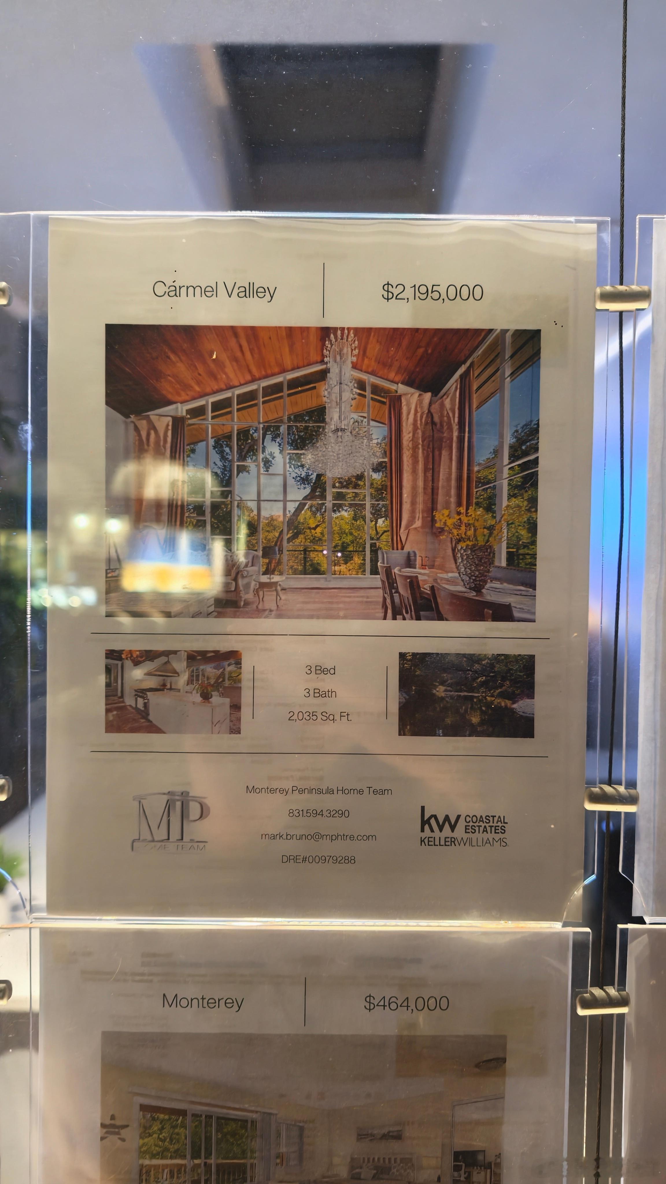 美国海边小镇卡梅尔的房价全是海景大别墅